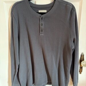 Everlane Men’s Long-Sleeve Henley Shirt BUNDLE